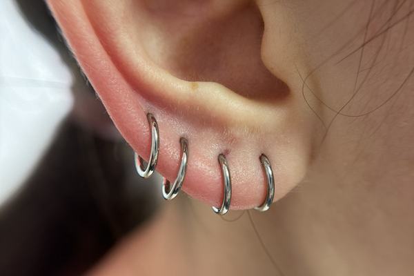 популярные проколы ушей