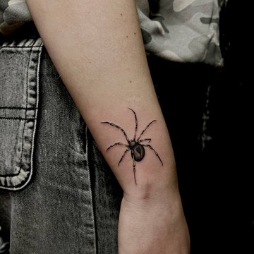 тату паук