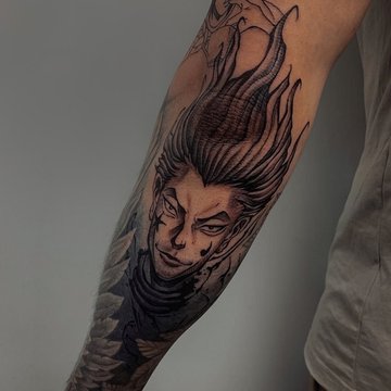 тату на руку