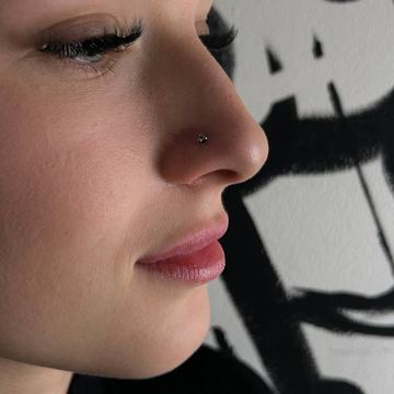 Заживление нострил пирсинга