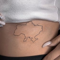 Географические контуры Украины