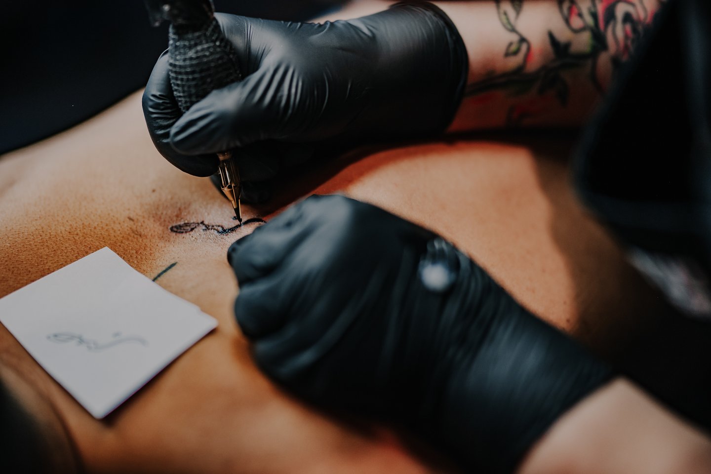 тату на спине