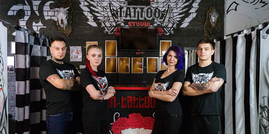 Открытие тату студии в Мариуполе