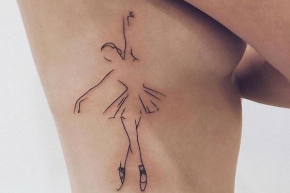 ТАТУ НА РЕБРАХ (23)