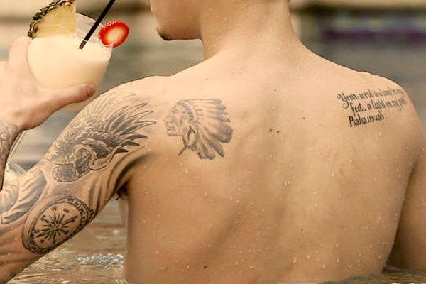 бибер спина