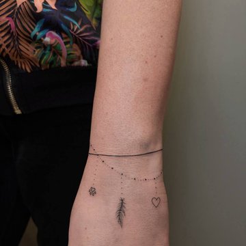 тату браслет