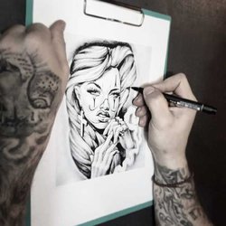 Как создается авторский эскиз татуировки