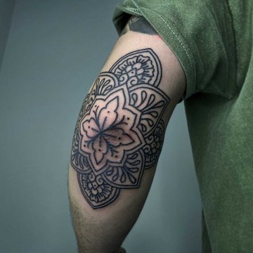 мужские тату на локте (32)