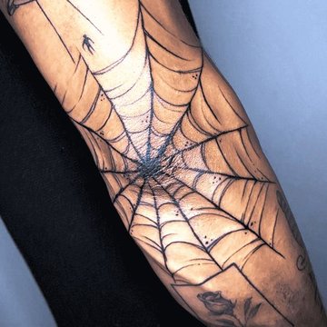 мужские тату на локте (28)