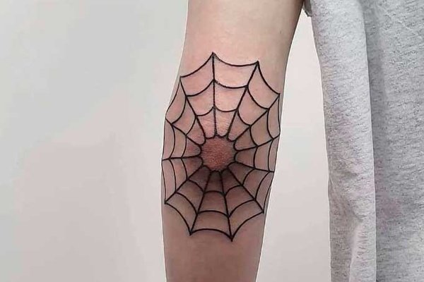 мужские тату на локте (10)