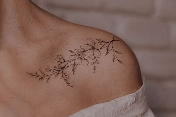 тату на ключице (22)