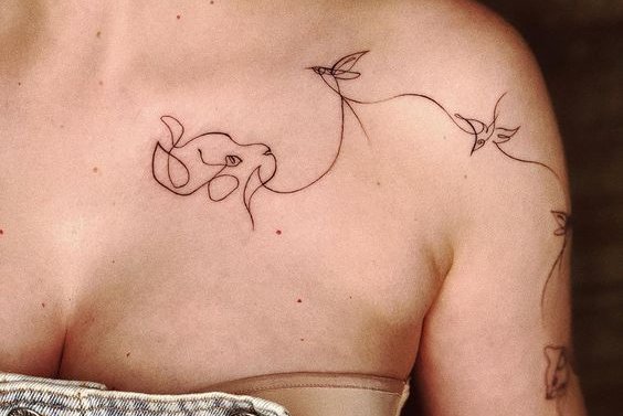 тату на ключице (58)