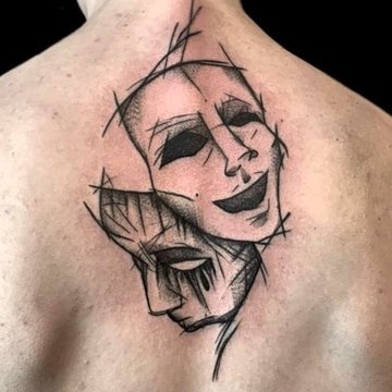 театральная маска (16)